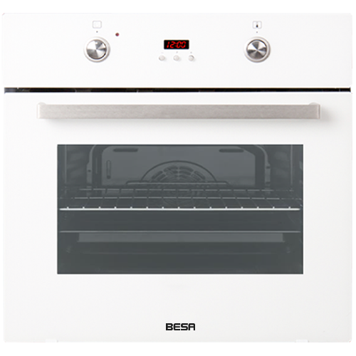 BESA AF-47/Beyaz Cam Ankastre Fırın