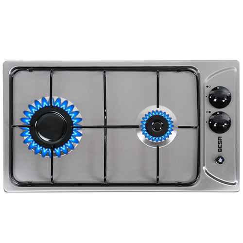 BESA AO-26/Inox Domino Ankastre Ocak